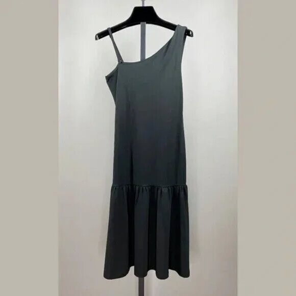 NEW Banana Republic Dress Womens Small petite black fit flare casual preppy - Picture 1 of 9
